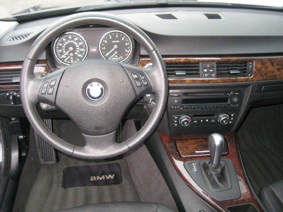 Black Interior 2007 BMW 3 Series 328i Coupe Photo 72092635  GTCarLotcom