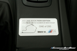 2013 BMW M3 DCT Lime Rock Park Edition
