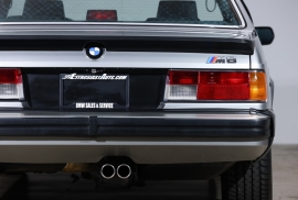 1987 BMW E24 - Lachssilver Silver M6