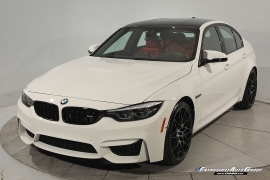 2018 BMW M3 6-Speed Sedan Competition Pkg.